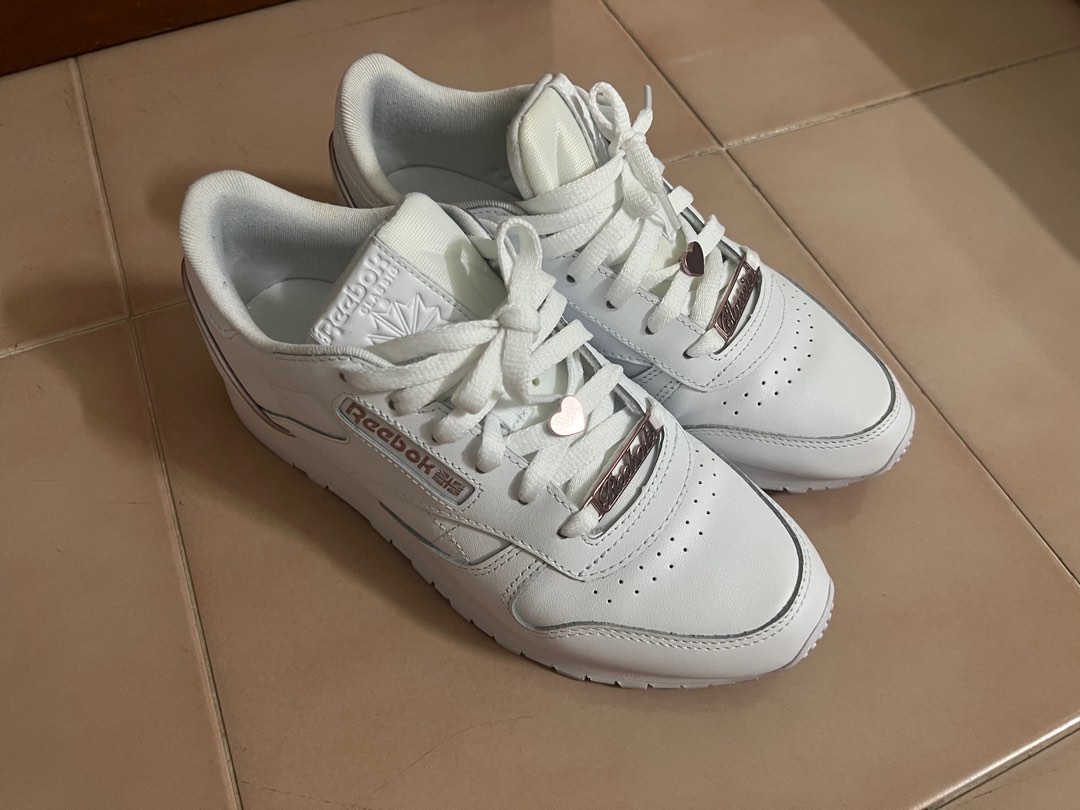 Reebok classic discount leather womens white
