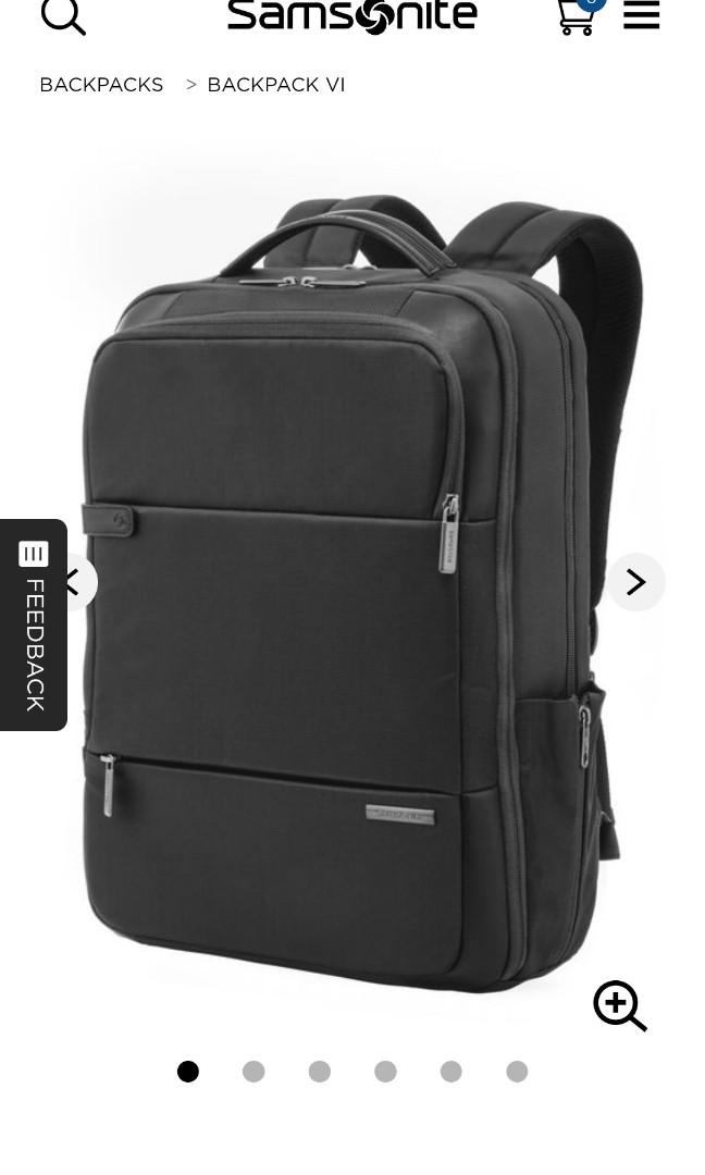 Samsonite backpack, Men's Fashion, Bags, Backpacks on Carousell