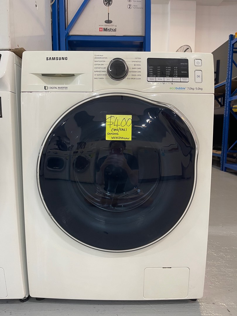 Samsung 7kg/5kg Frontload Combo (Washing Machine+Dryer) Model