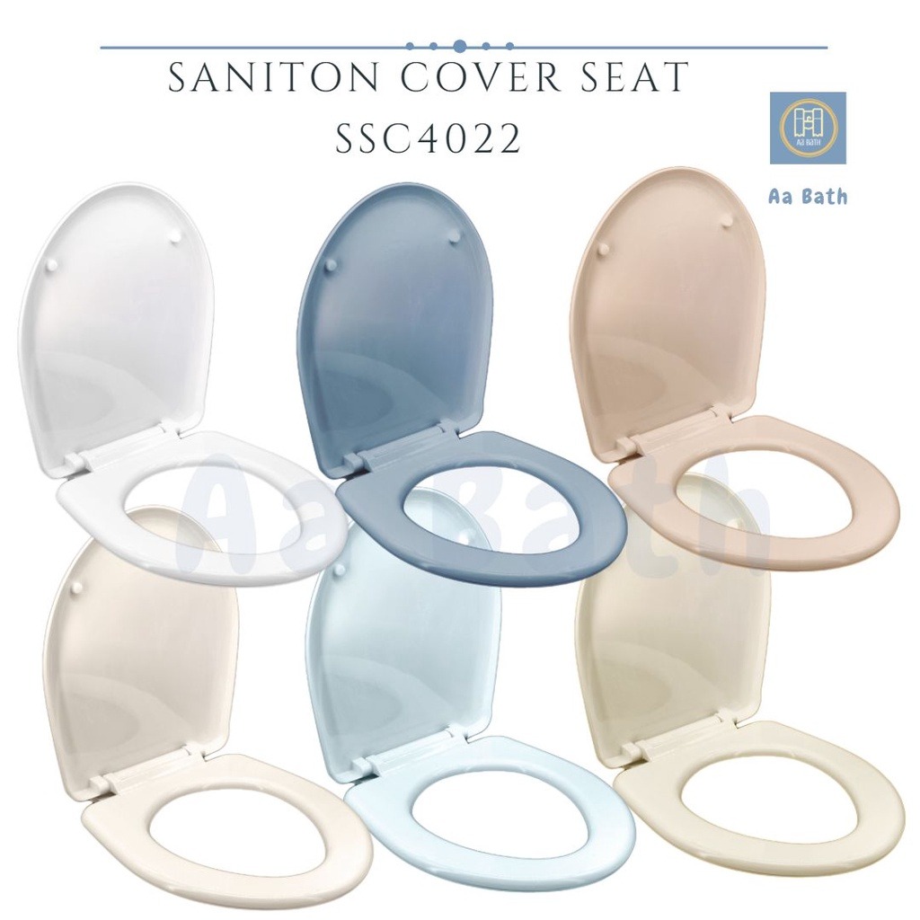 Saniton Toilet Bowl Seats Covers (Singapore) BWZ1890, Furniture & Home