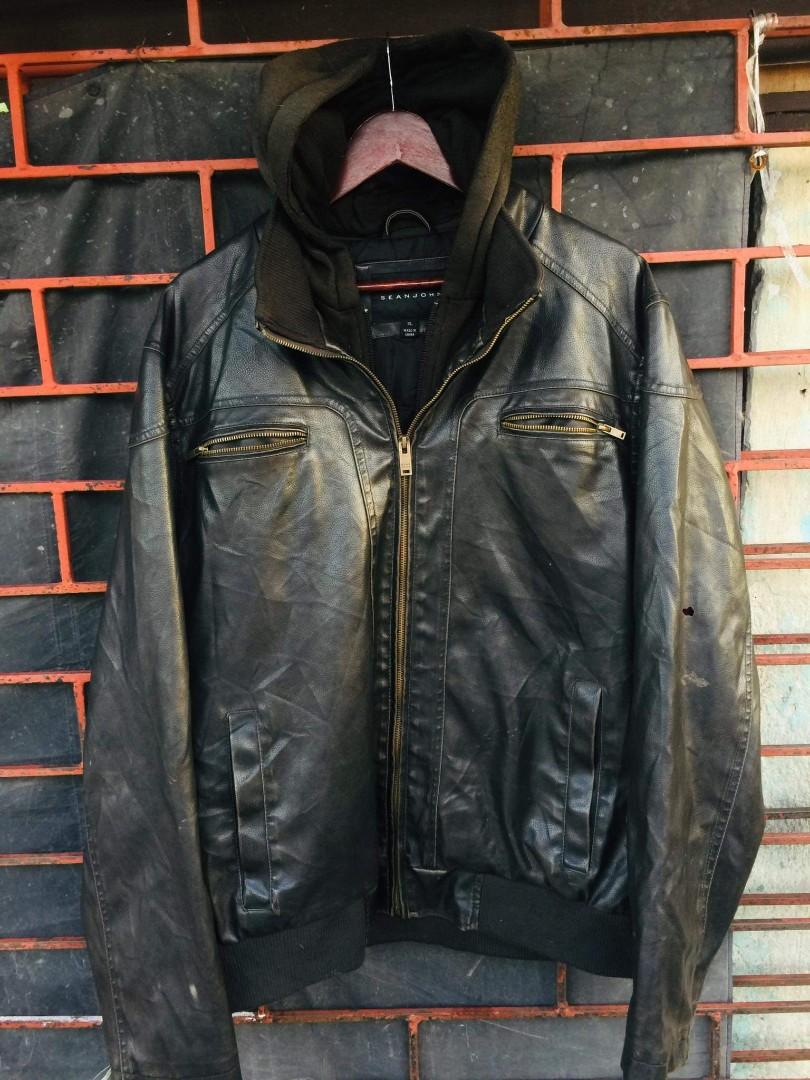 Sean john sales leather coats