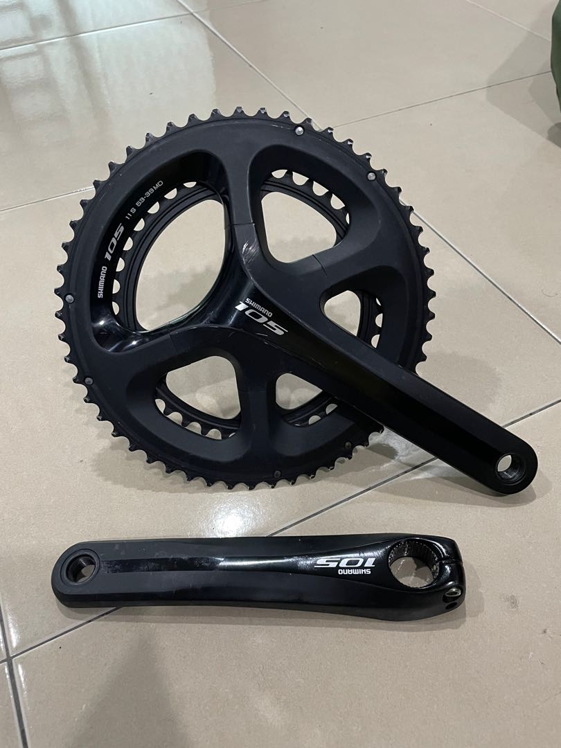 shimano 105 5800 crankset 53 39t