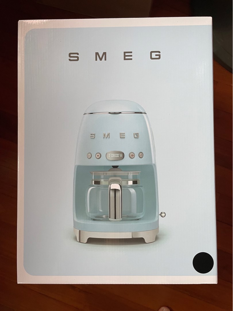 Smeg Drip Coffee Machine (Black), TV & Home Appliances, Other Home