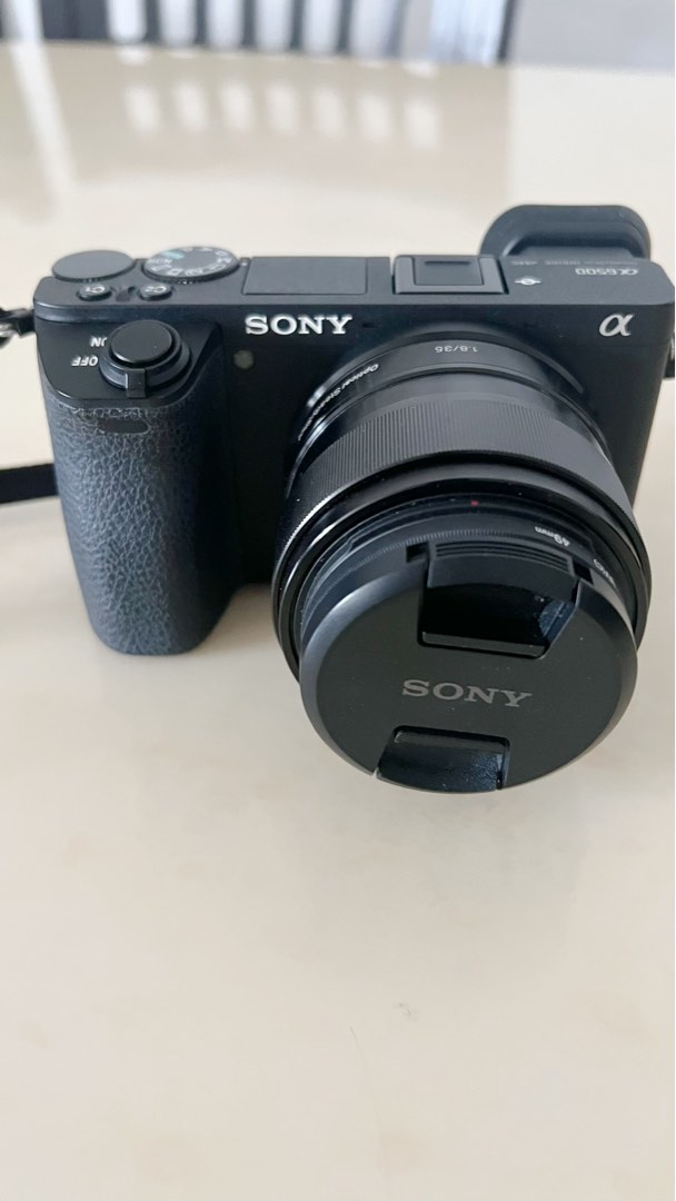 Sony a6500 with 35mm lens, Photography, Cameras on Carousell