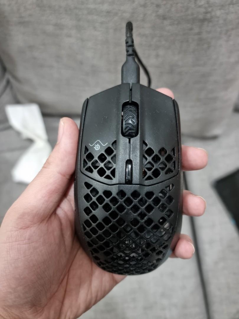 Steelseries Aerox 3 Wired Black (Category: Mouse & Mousepads) located in Taguig. Submitted by amazingjyc (Listing ID 1187017655, Image 1). Description: Steelseries Aerox 3 Wired Black Specs: *Ultra lightweight 59g design for effortlessly fast gameplay *Super mesh USB-C detachable cable for less drag *100% Virgin Grade PTFE glide skates for silky smooth mouse movements *Pixel-perfect TrueMove Core optical gaming sensor *AquaBarrier™ for water resi
