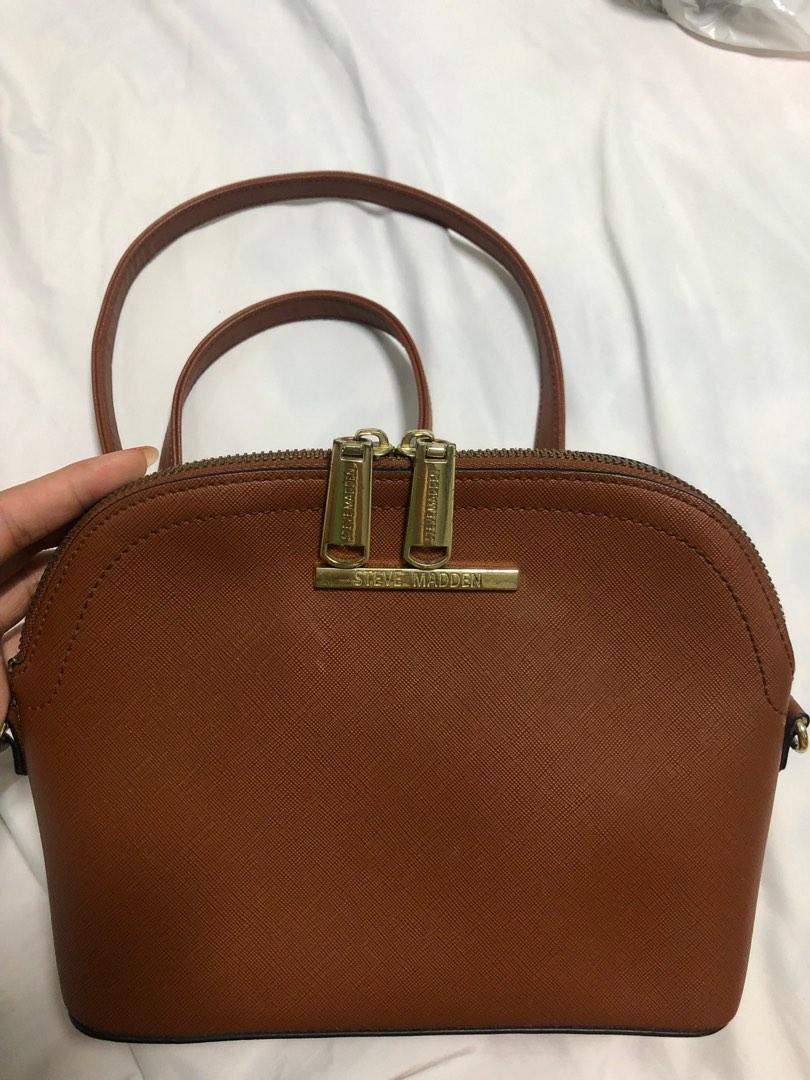 Steve Madden BMAGGIE Faux Leather Dome Crossbody