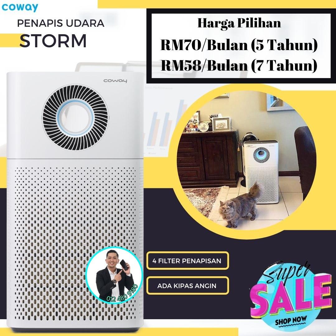 Fungsi cheap coway storm