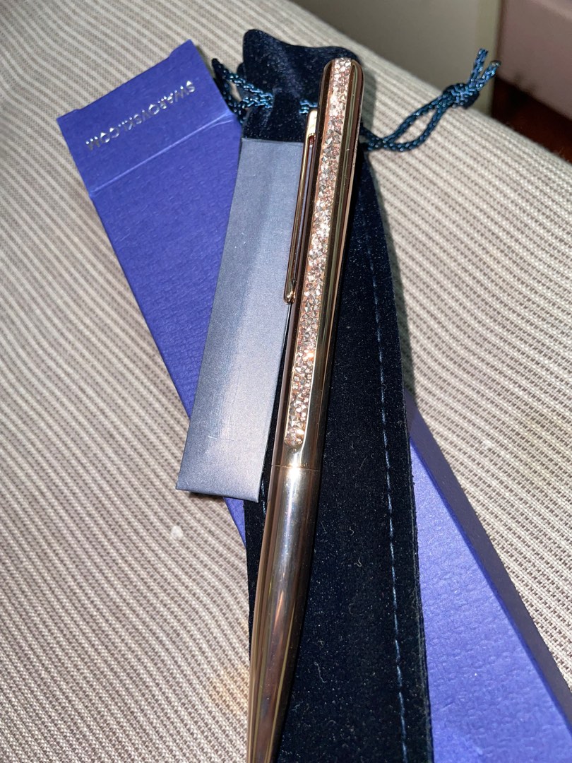 Swarovski pen + 1 ink refill, Luxury, Accessories on Carousell