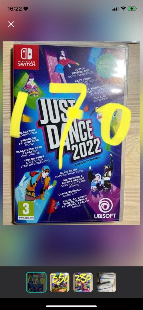 switch games mario kart ring fit just dance, 電子遊戲, 電子遊戲, Nintendo 任天堂 Carousell