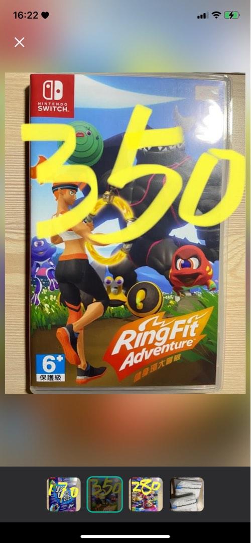 switch games mario kart ring fit just dance, 電子遊戲, 電子遊戲, Nintendo 任天堂 Carousell