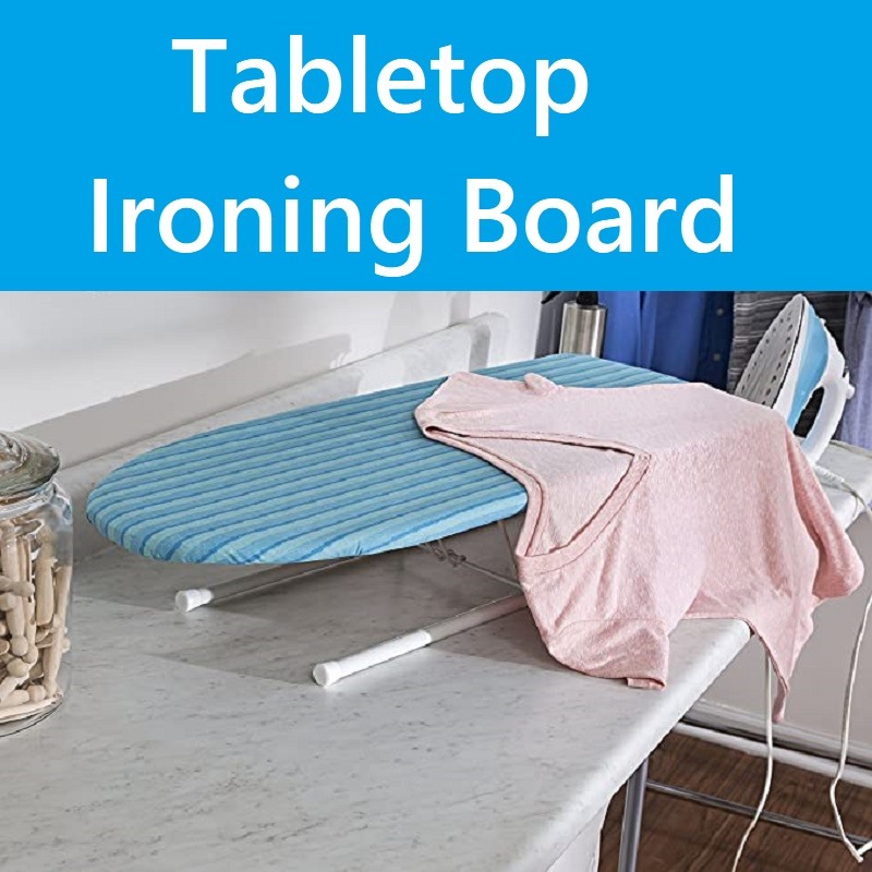 Tabletop Ironing Board with Folding Legs, Portable Mini Ironing Board