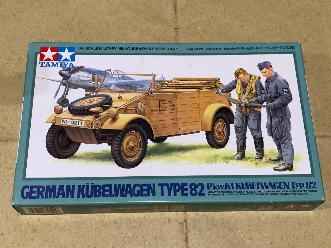 Maquette Tamiya Kubelwagen Allemand (réf. TM32501) - Kit Modèle à Monter, Neuf, Origine Japon
