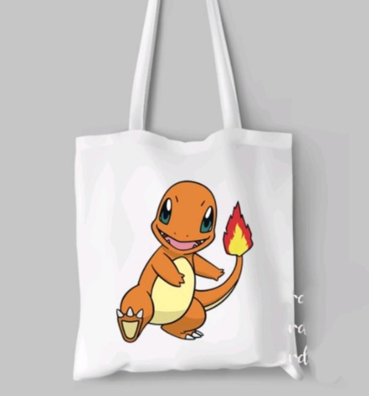 Tas pokemon tas pikachu tas digimon tote bag pikachu tote bag