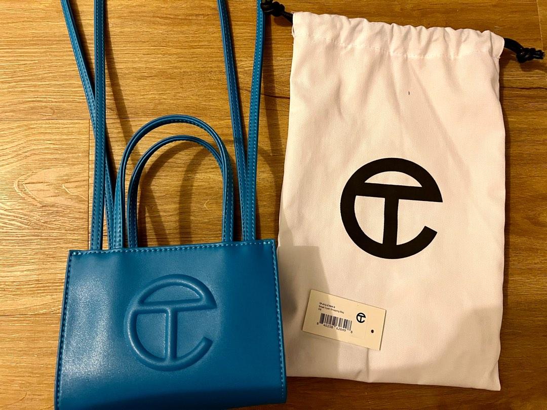 Telfar Shopping Bag Small Cyan