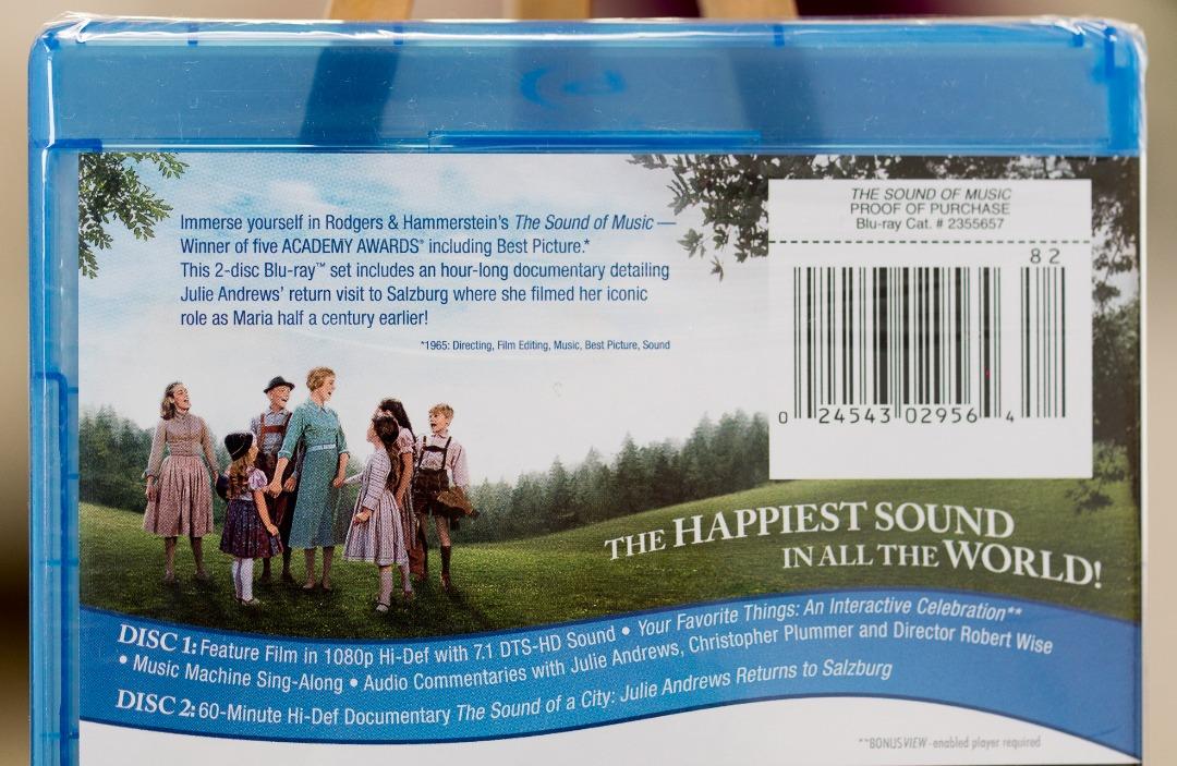 The Sound of Music Bluray (50th Anniversary Edition), Hobbies &