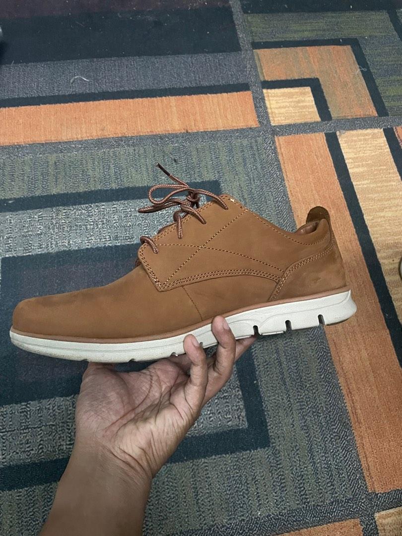 Timberland Men s Bradstreet Leather Oxford Shoes Rust Nubuck