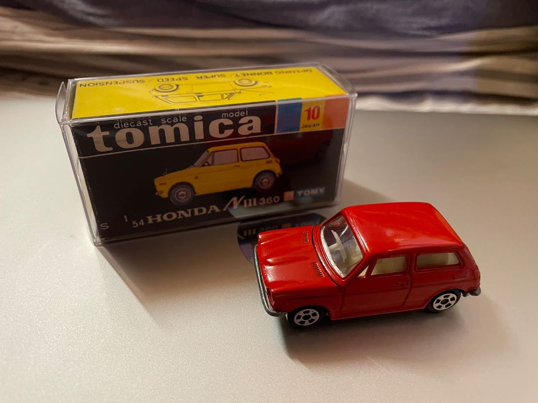 Tomica HONDA NIII 360 1/54 香港製造made in Hong Kong, 興趣及遊戲