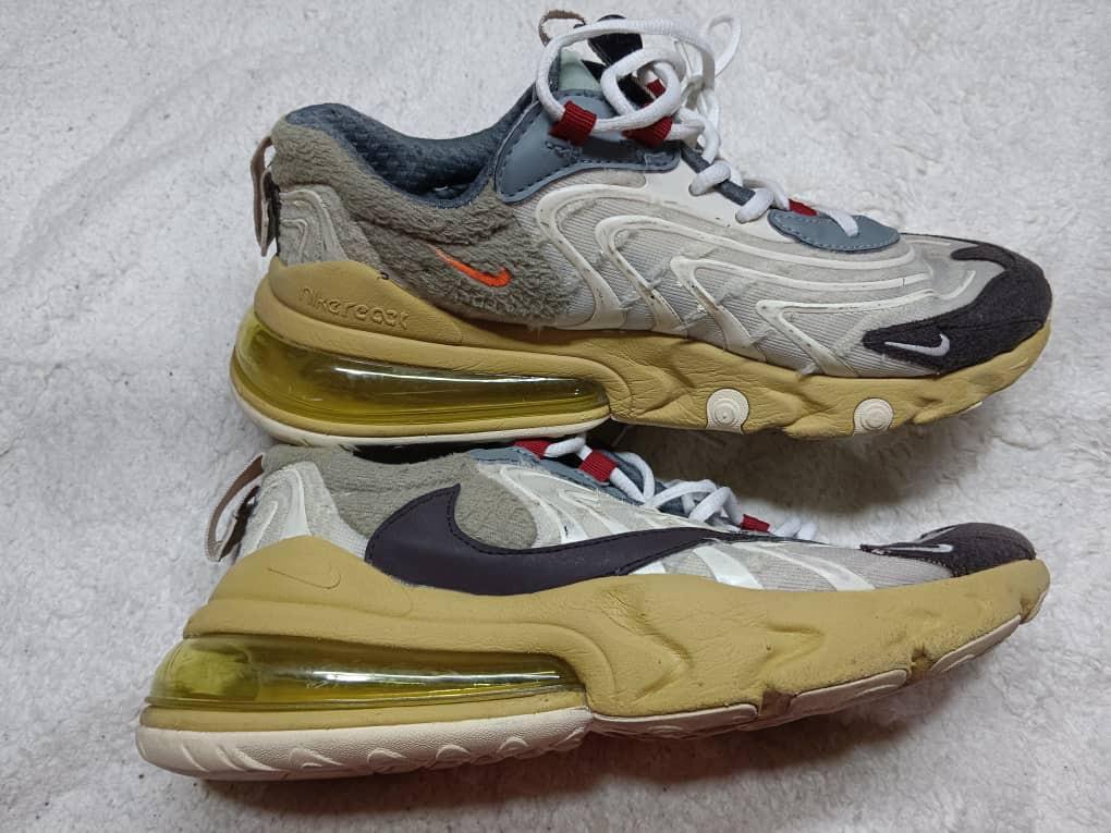 Travis scott x nike air max 27 2025 react