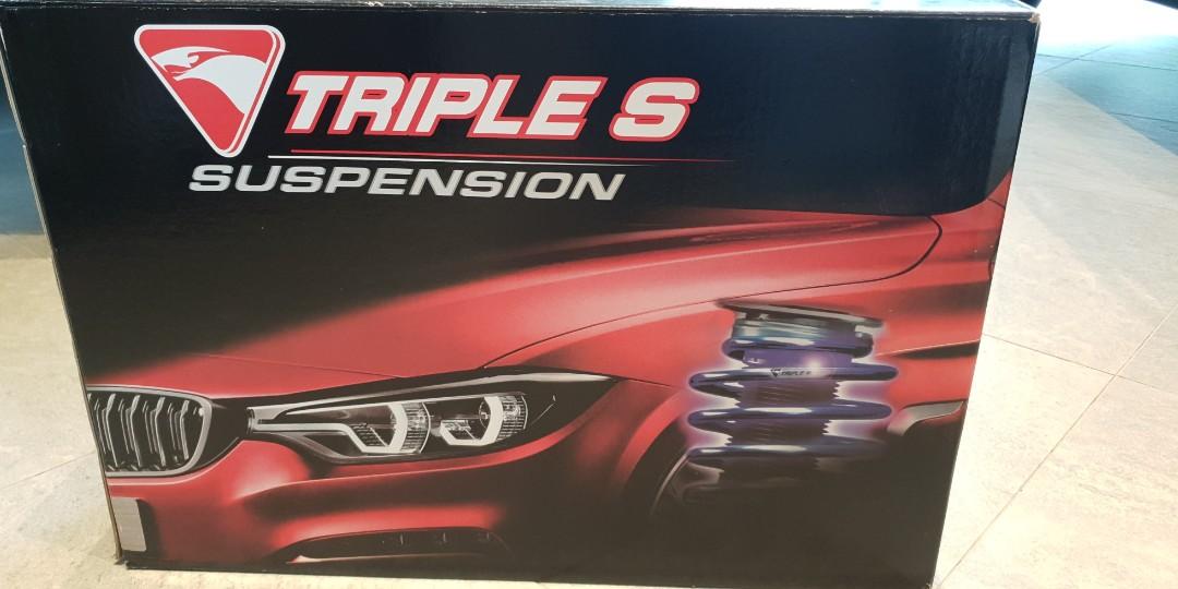 Triple S Suspension Lowering Spring Audi, Car Accessories, Tyres & Rims