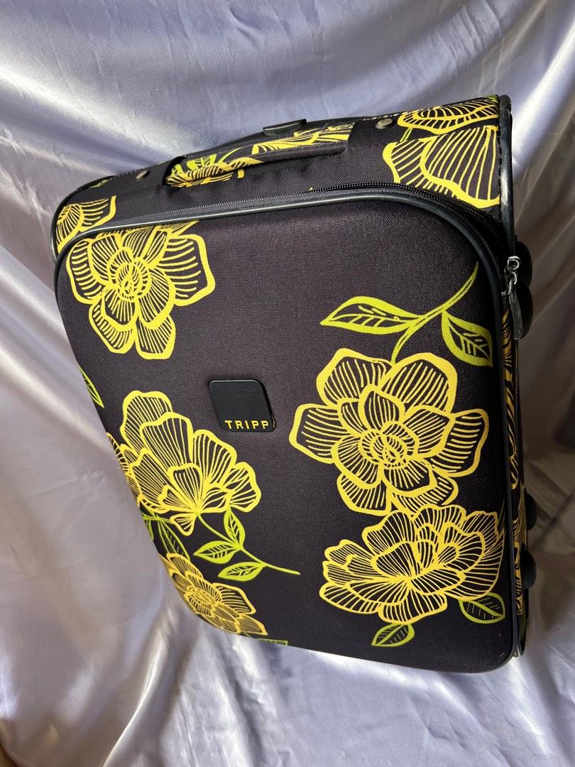 TRIPP Luggage Floral 2 wheel cabin, Women's Fashion, Bags & Wallets