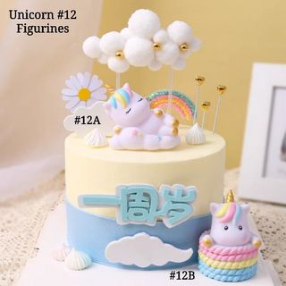 Unicorn Figurines Figurines Cake Topper Collection item 2