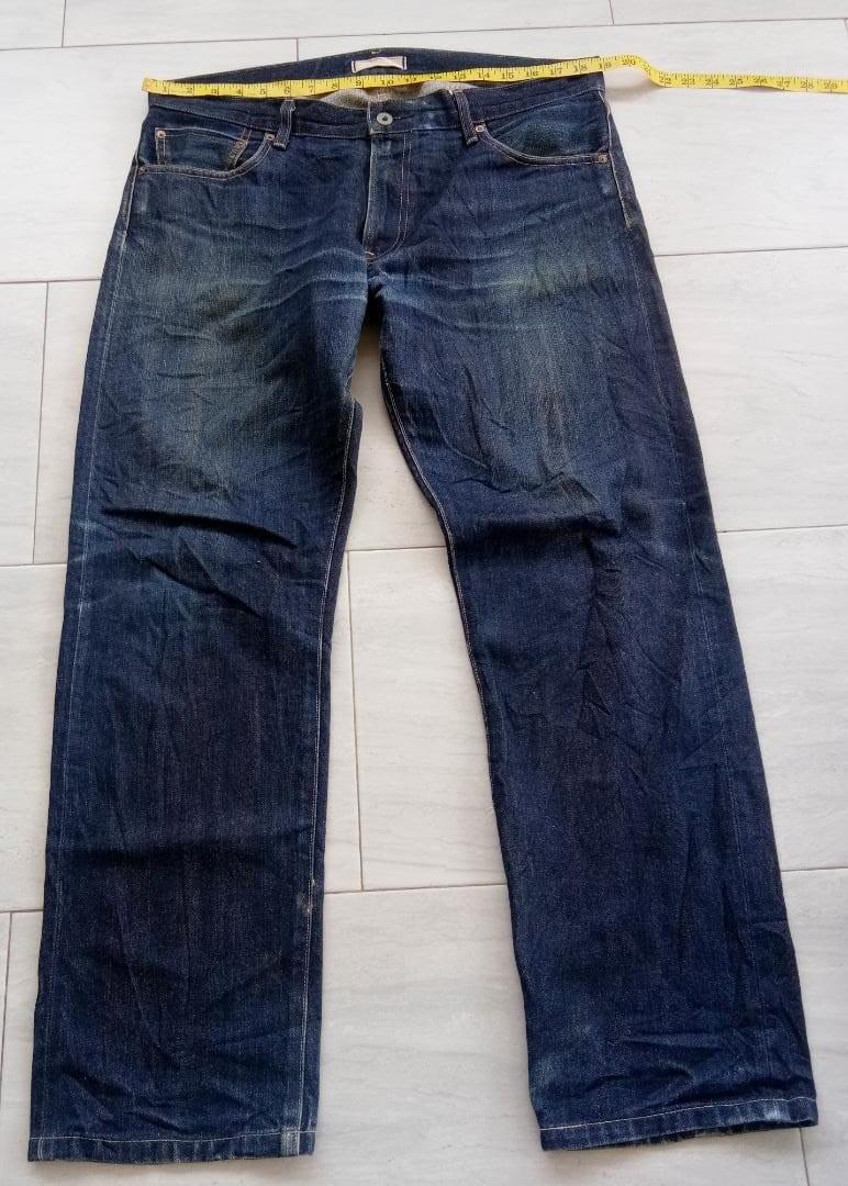 uniqlo jeans selvedge kepala kain saiz 38 L 40, Men's Fashion, Bottoms ...