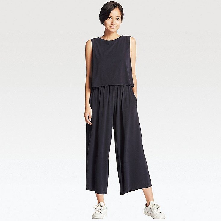 Uniqlo jersey jumpsuit clearance