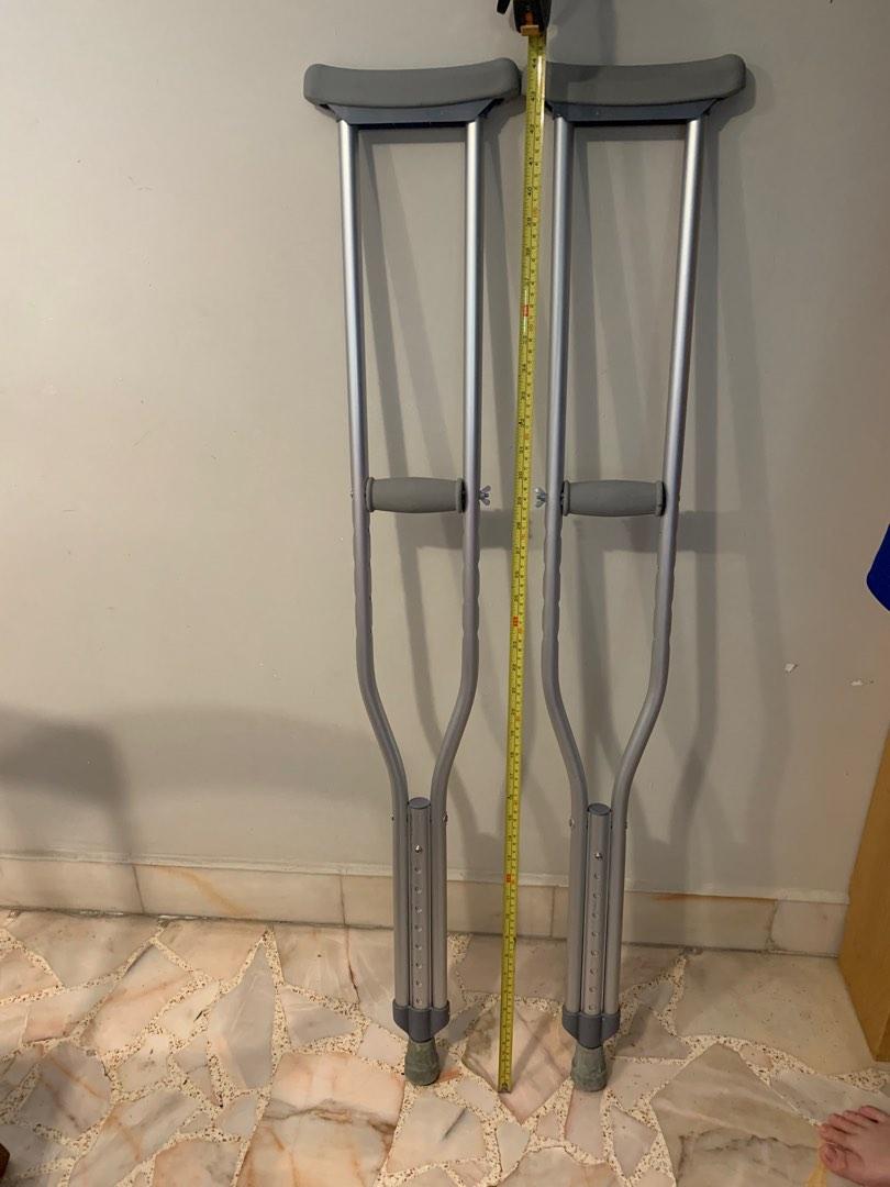 Used once crutches, Health & Nutrition, Assistive & Rehabilatory Aids