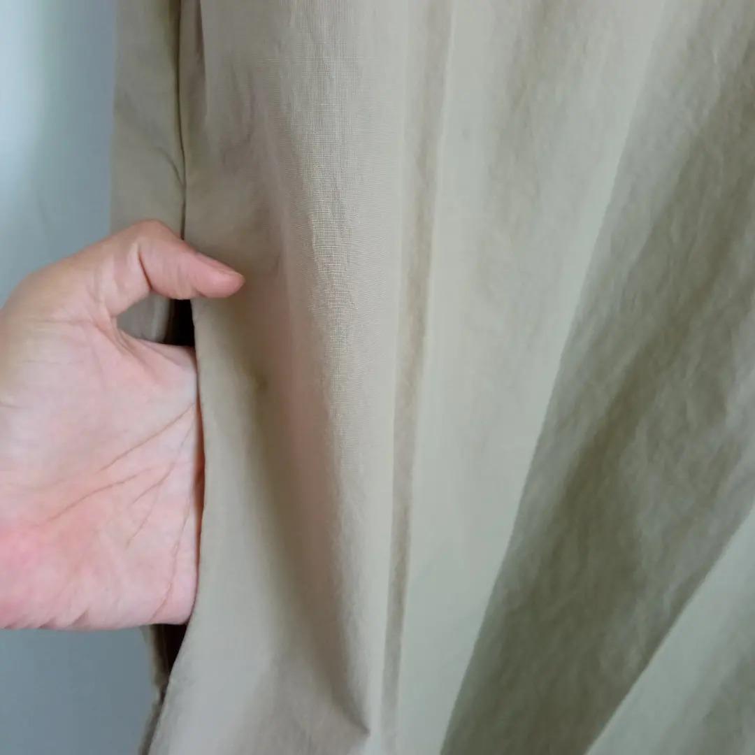 V NECK MIDI DRESS CREAM KATUN KOREAN THRIFT, Women's Fashion, Women's