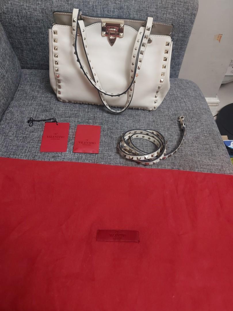 VALENTINO Rock Stud 2 WAY BAG, Luxury, Bags & Wallets on Carousell