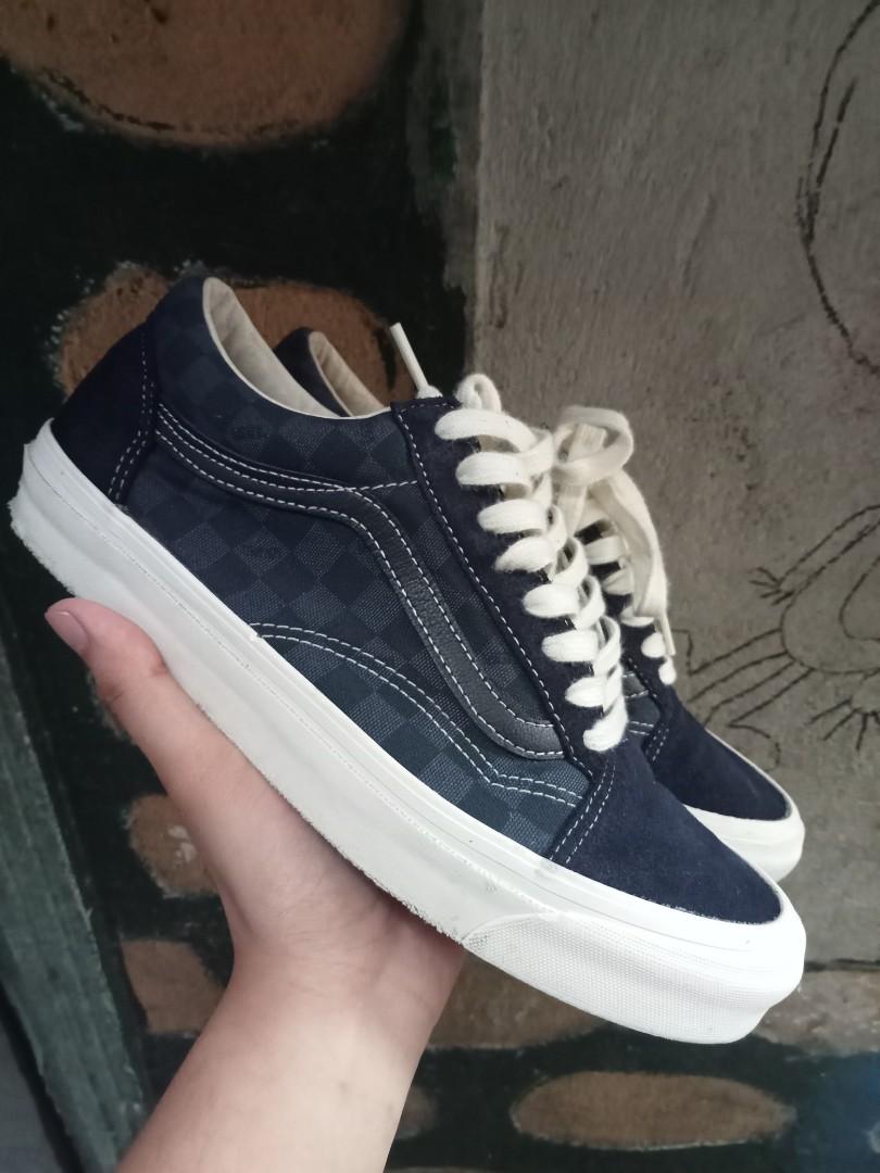 Vans Vault OS Checkerboard Men s Fashion Footwear Sneakers on