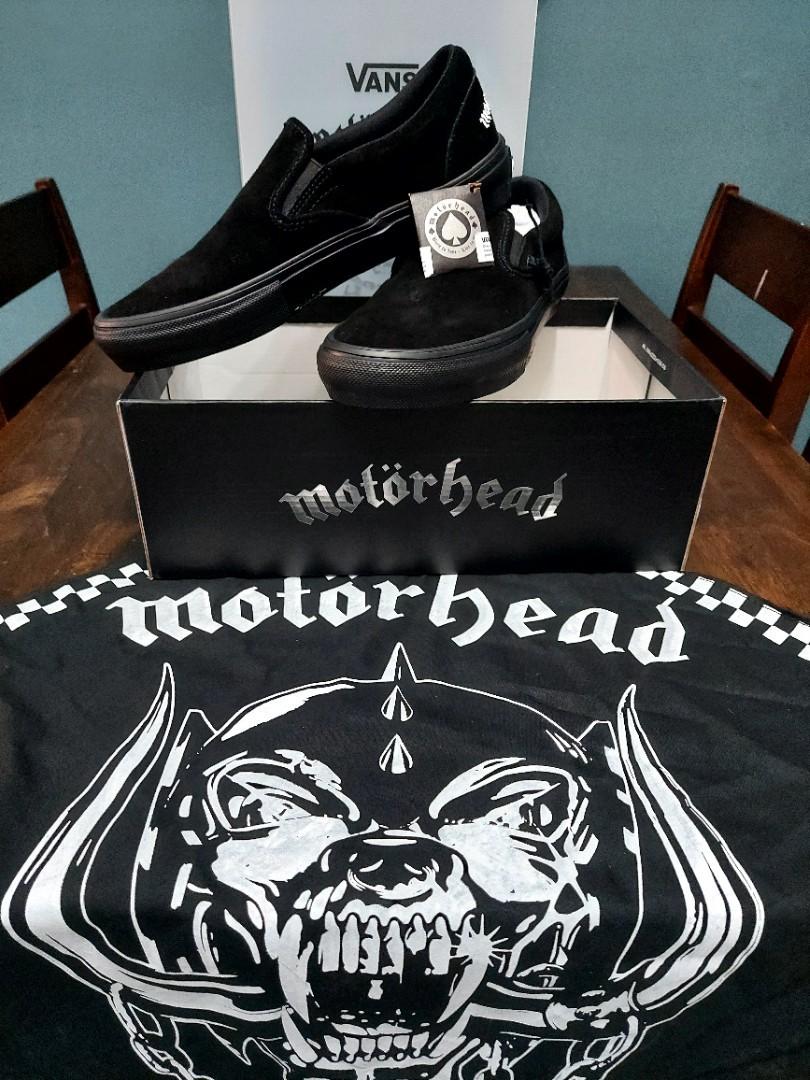 Vans X Motorhead Slip On, Men's Fashion, Footwear, Sneakers on Carousell