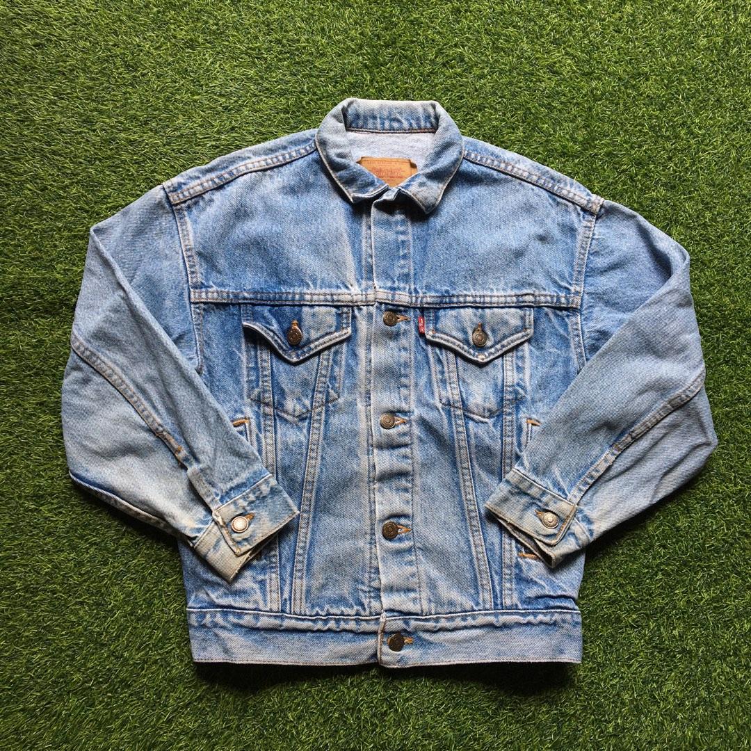 Vintage 80s Levis Denim Trucker Jacket, Men's Fashion, Coats, Jackets and  Outerwear on Carousell