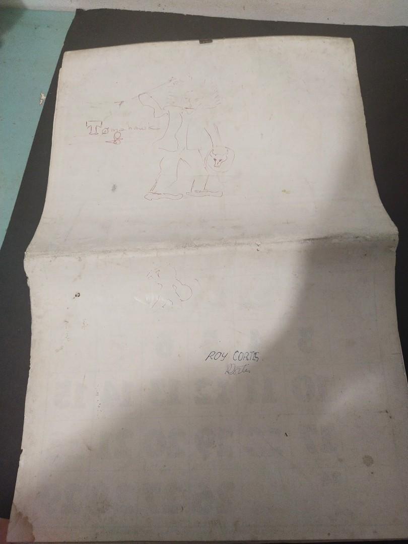 vintage "Holy Rosary Calendar" from 1962/Philippines/very rare