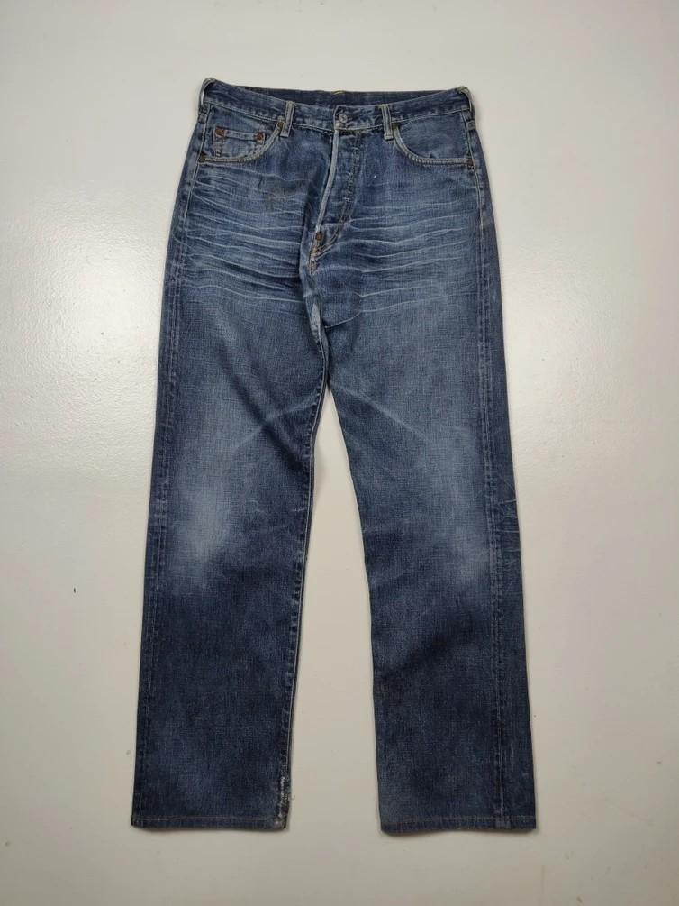 Vintage Japanese Yamane Evisu Original Jeans Denim, Men's Fashion