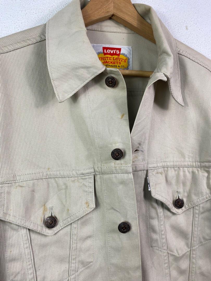 Levis white sales tab jacket