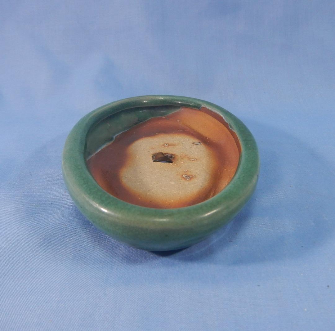 Vintage Lingnan ceramic suiban bonsai pot circa mid 20th Century