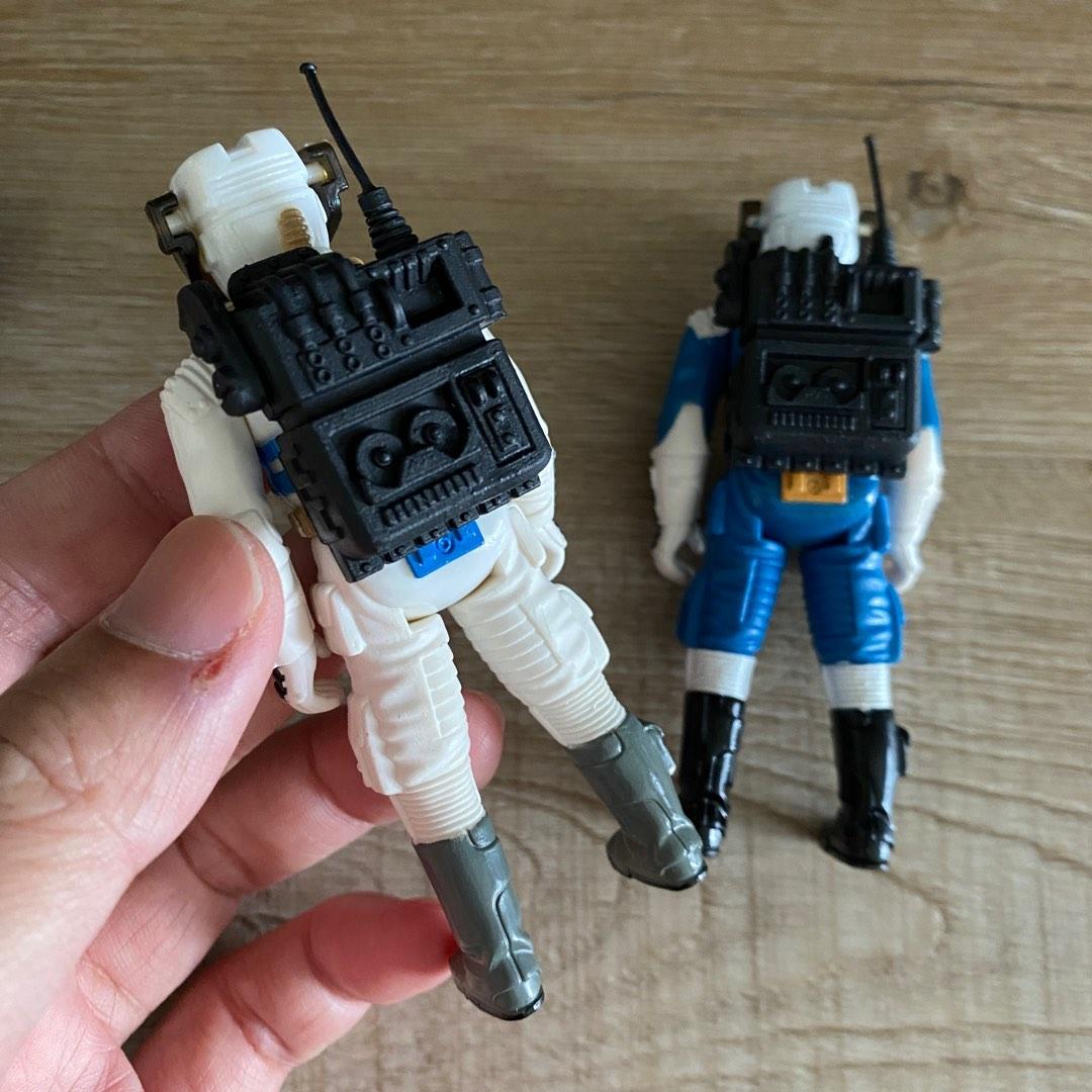 Vintage mint robotix figures astronaut space age figures toy retro gi joe star wars transformers
