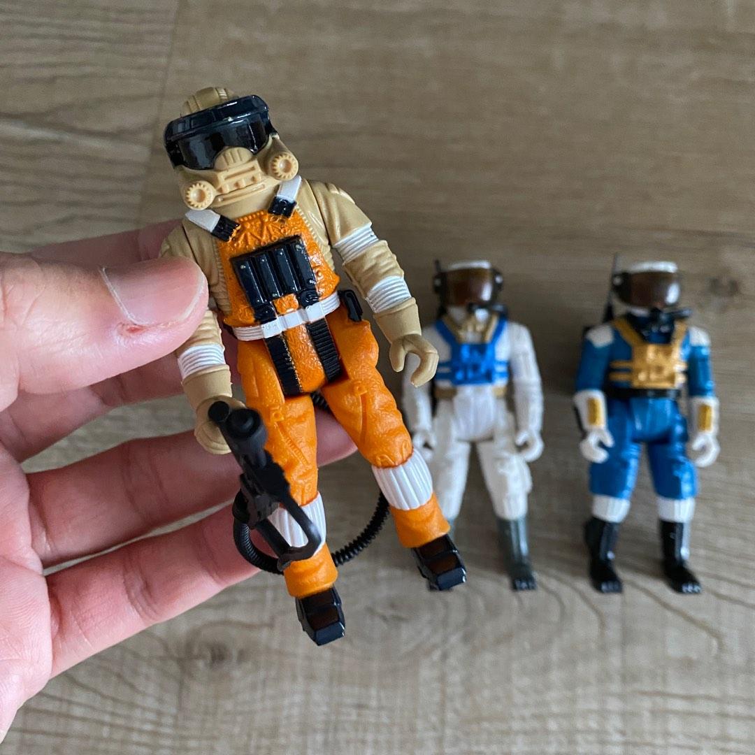 Vintage mint robotix figures astronaut space age figures toy retro gi joe star wars transformers