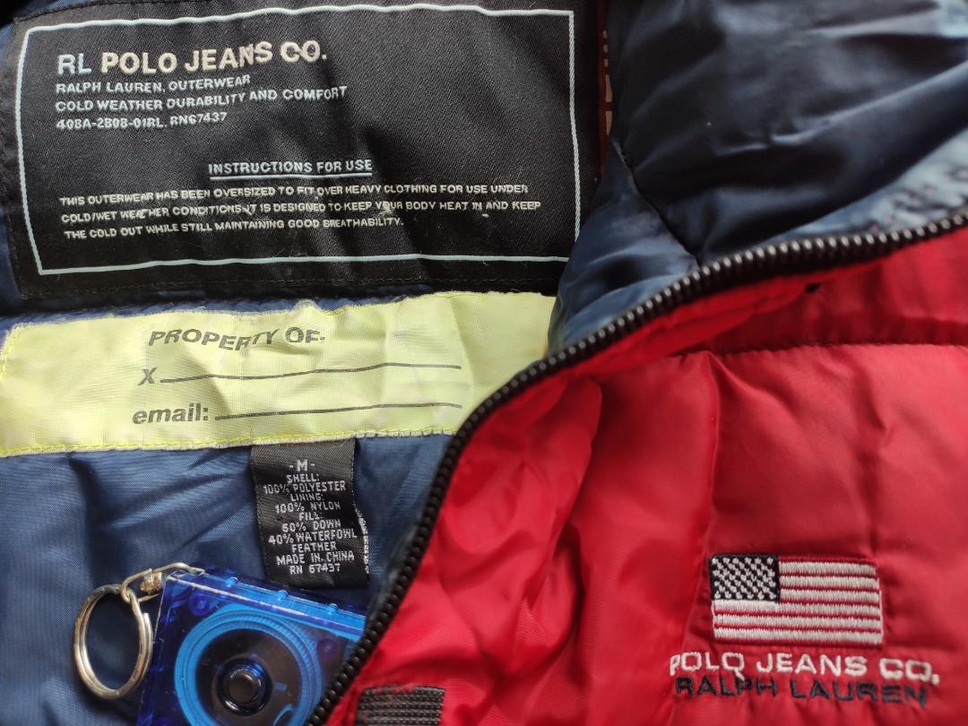 Vintage Ralph Lauren winter down jacket