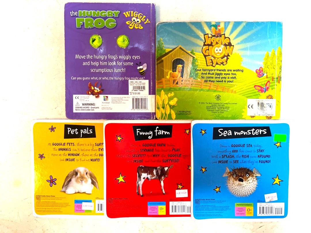 Wiggly Eyes / Googlie Eyes Children books, Hobbies & Toys, Books