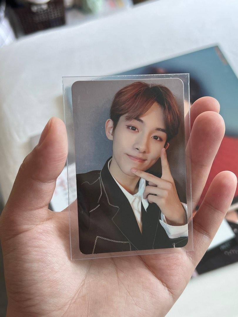 Winwin cover Nct 127 Regulate Photocard with thank you message NCT127