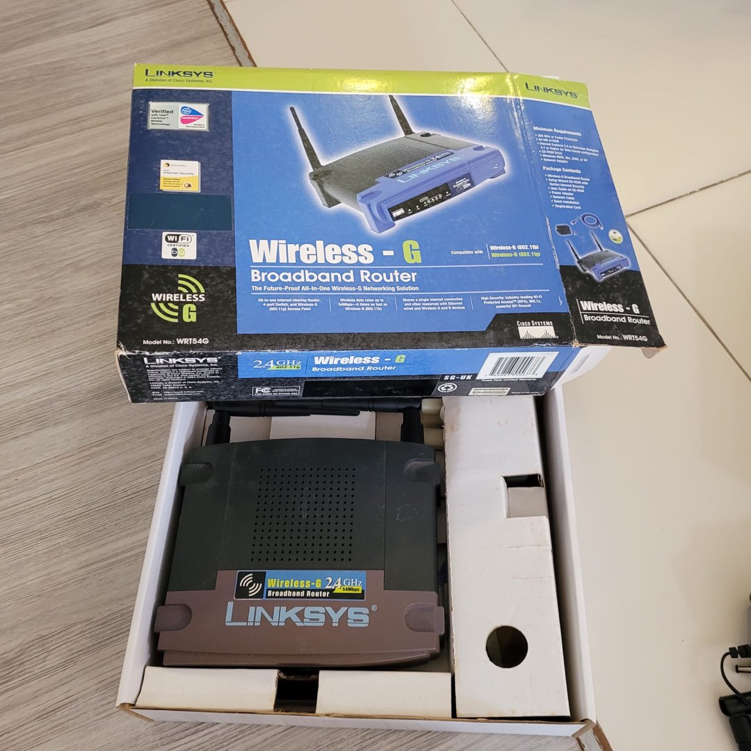 Wireless-G Broadband Router, Computers & Tech, Parts & Accessories ...