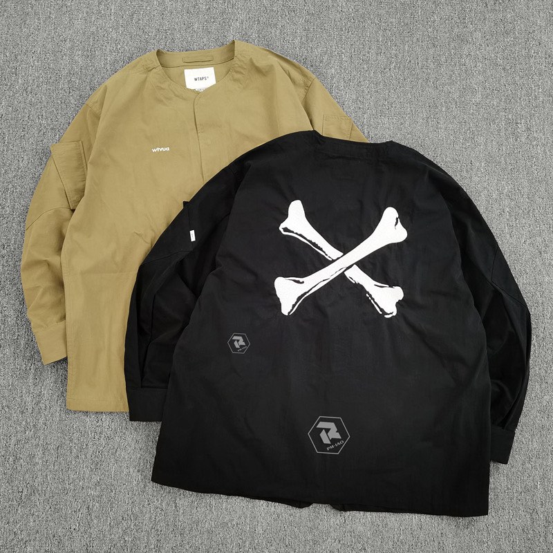 WTAPS 22SS SCOUT LS NYCO TUSSAH, 男裝, 上身及套裝, T-shirt