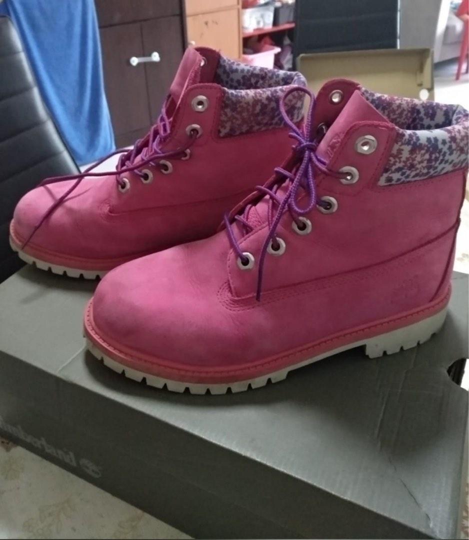 Girls timberland style boots hotsell
