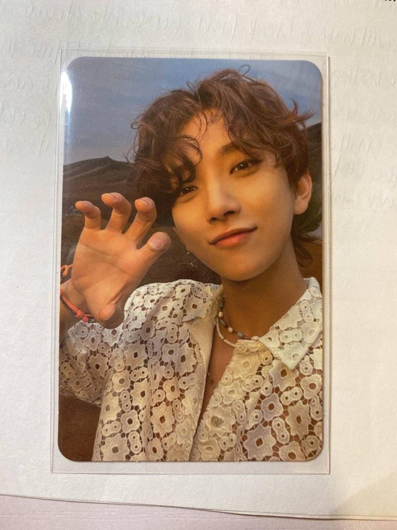 WTT joshua seventeen ray face the sun photocard jeonghan joshua