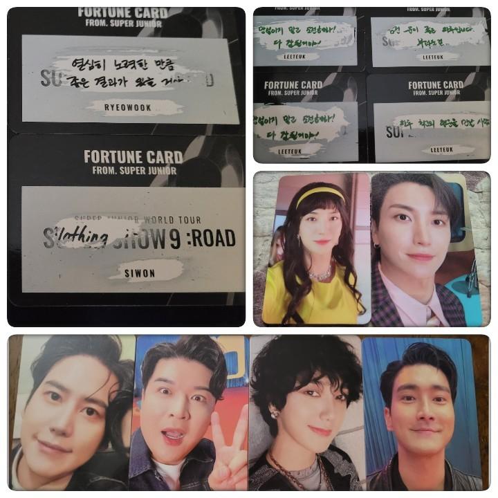 WTT] SS9 Fortune Scratch Card Super Junior Super Show 9 PC