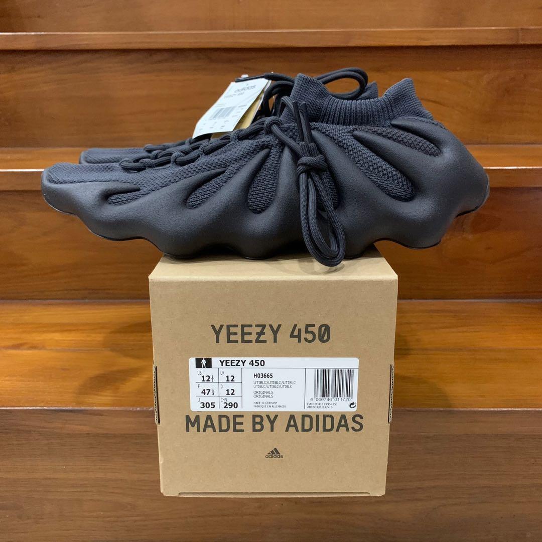 Yeezy 450 Utility Black, Men's Fashion, Footwear, Sneakers on