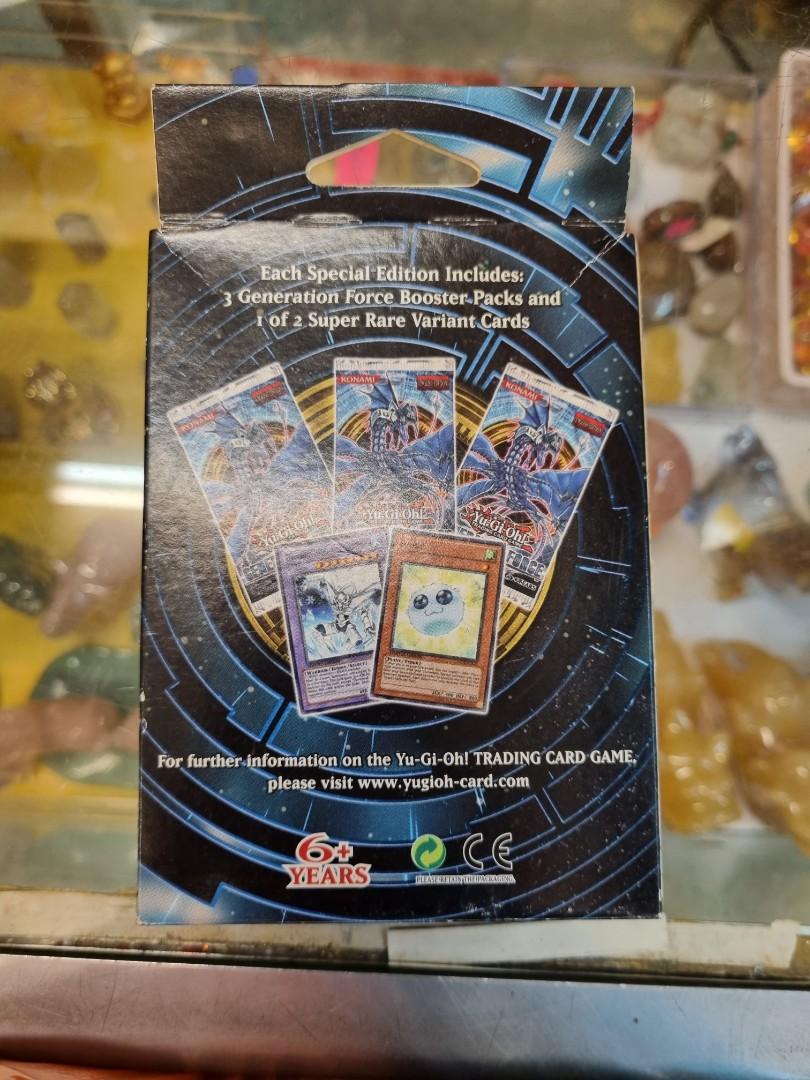 Special Edition Show Yu-Gi-Oh! Generation Force: Special Edition Pack -  Includes 3 Booster Packs + 1 Super Rare Card Yugioh Box