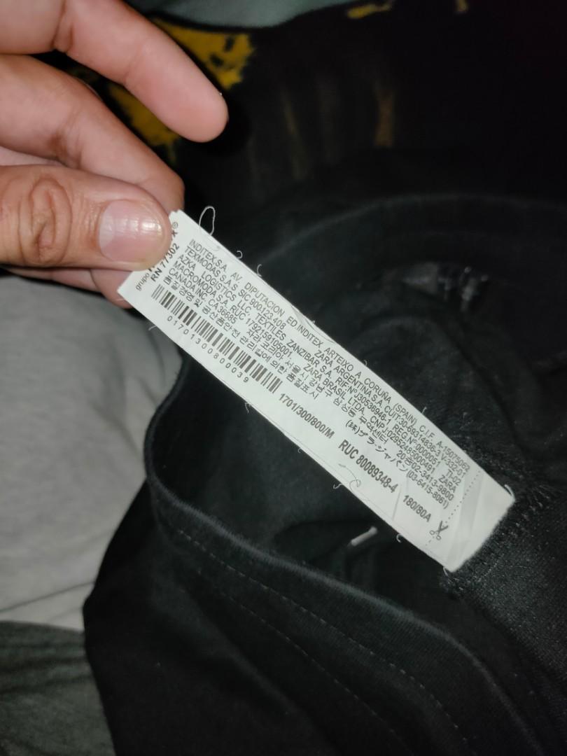 Zaraman Jogger & shirt, Men's Fashion, Tops & Sets, Tshirts & Polo Shirts on Carousell